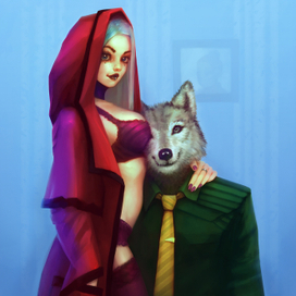 Волк и Шапочка