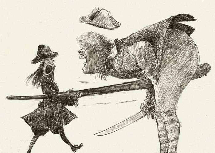 Смущённый сборщик налогов.Питер Феностер,,В поисках Чёрного попугая,,