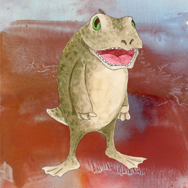 Квакер, лягушкоподобное существо