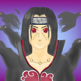 Учиха Итачи из аниме Наруто 