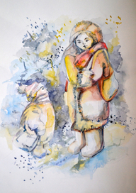 зимняя нежность