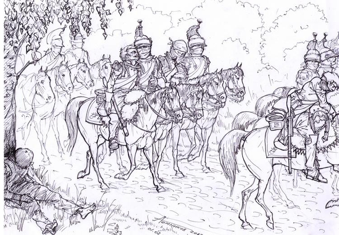 Наступление. 6 июля 1812-го года