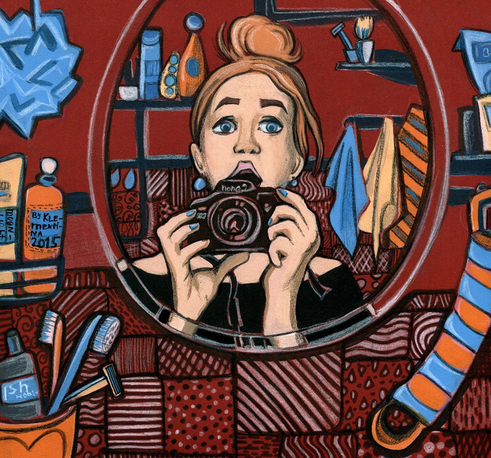 Селфи в ванной