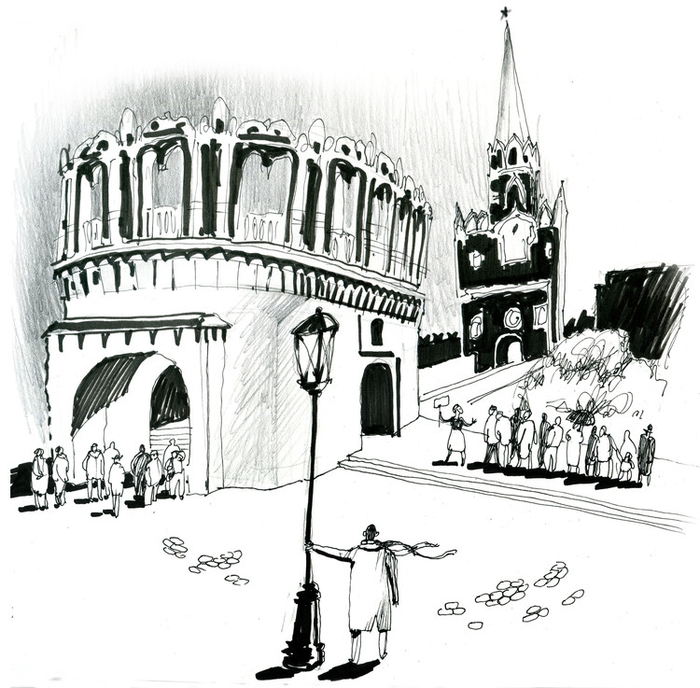 Иллюстрация к стихотворению "Сто пудов"