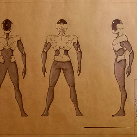 SKANo.12 Адаптивно-интеграционный костюм пилота будущего.