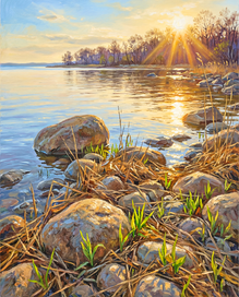 Весна на заливе