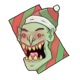 рождественские  стикеры 