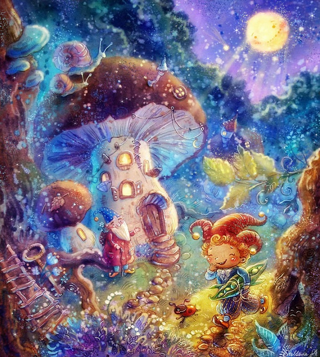 в гостях у дедушки Гномыча