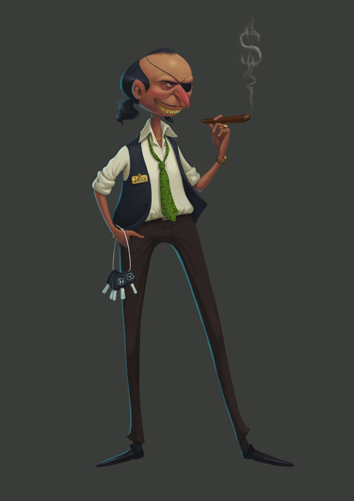 Персонаж Jerry Loomy