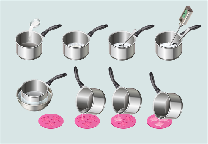 Приготовление леденцов из изомальта