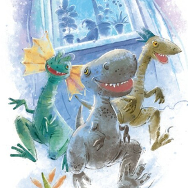 Динозавры разбегаются по ночам