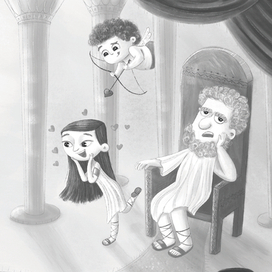 Книжный разворот для мифа "Ясон и золотое руно"