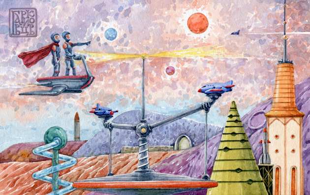 Человек покорил небо