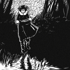 Book illustration. Oscar Wilde