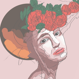 портрет грусти