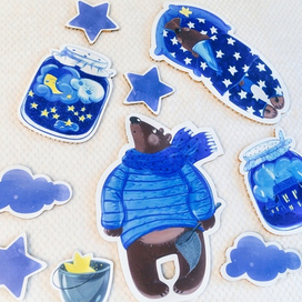 Сонный медведь