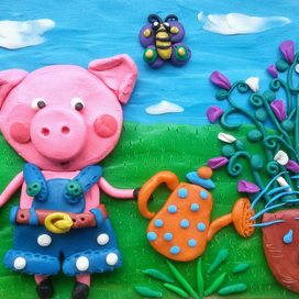 Plastilin art by ollka