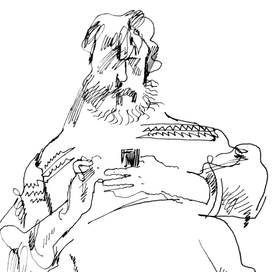  наброски с ярмарки Мосартфест 2023