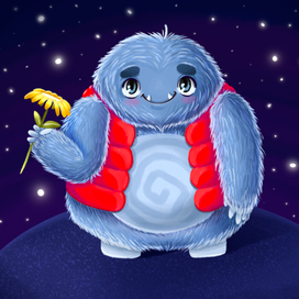 Маскот «Монстрик»