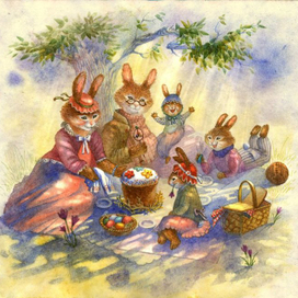 пасхальные кролики