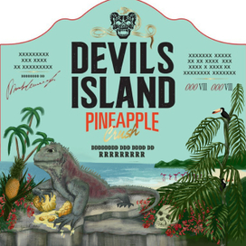 Devil's island Pineapple rum