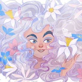 Цветочная нимфа