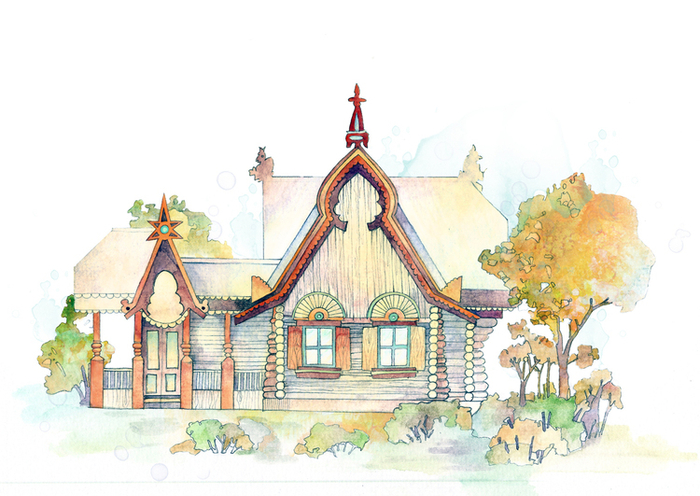 Иллюстрация к детскому стихотворению