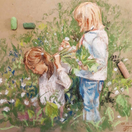 Утонули в летних травах