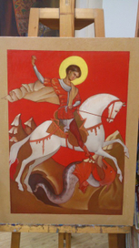 икона Георгий Пободоносец