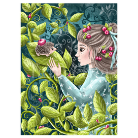 Веснушка с ёжиком