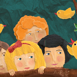 Дети в саду