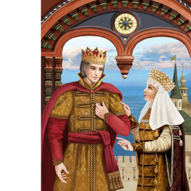 Сказка о царе Салтане. Для издательства "Качели"5