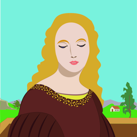 портрет девушки