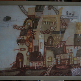 Диптих "В городе"