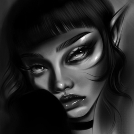 Персонаж в стиле «dark fantasy”