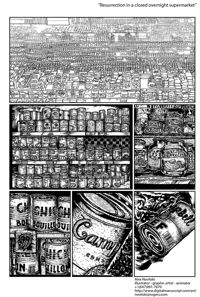 Случай в супермаркете  