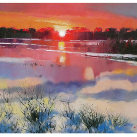 ,,Разлив на реке Десна,,