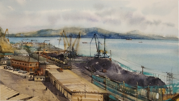 Порт Восточный. Угольный терминал