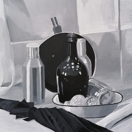 Натюрморт с бутылкой