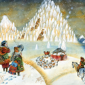  Снежная долина