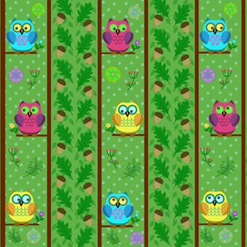 Фон с совами