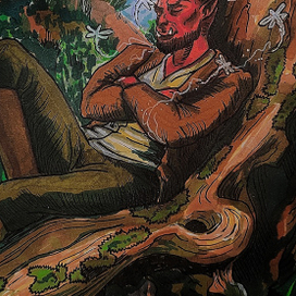 Иллюстрации по мотивам игры D&D 