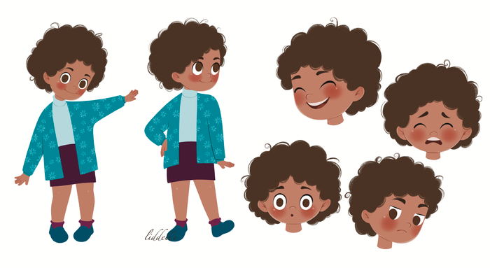 Concept art персонажа