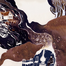 иллюстрация к роману "В хранилищах музея"