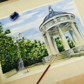 Эолова арфа в г. Пятигорске.