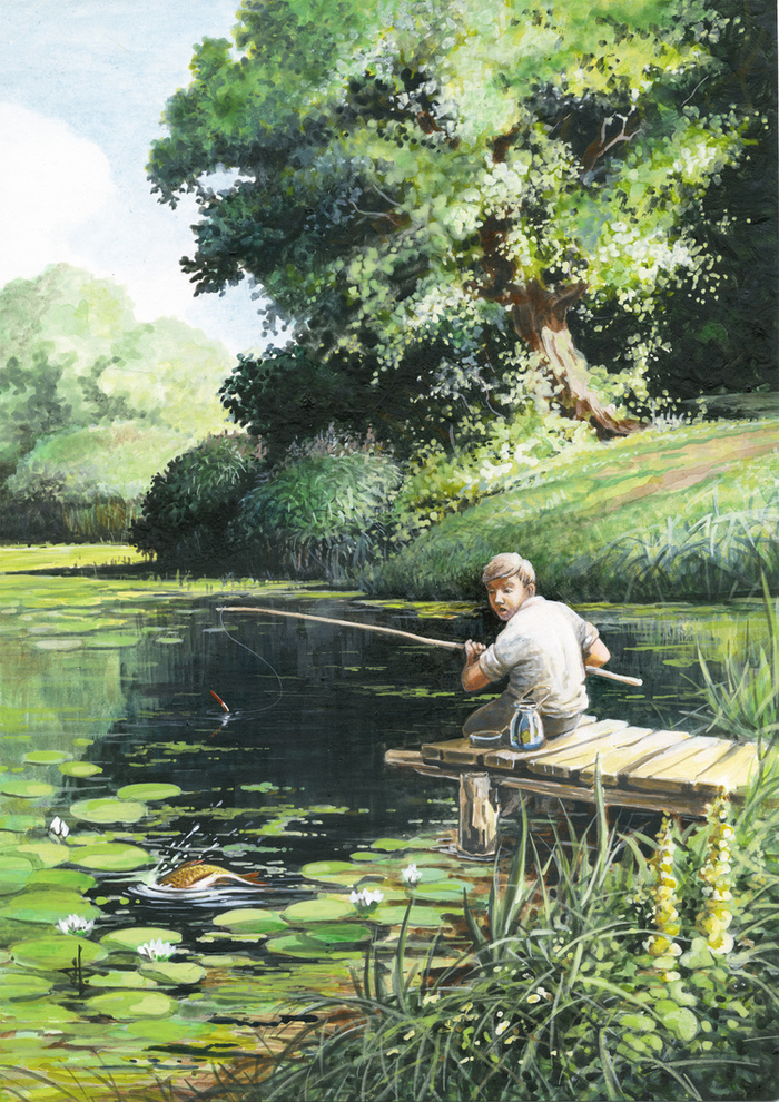 Только бы клюнуло!