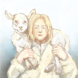 С овечкой