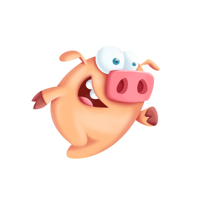 Казуальный стиль. Свин - Борис