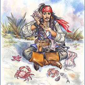 Капитан Джек Воробей всегда на связи.