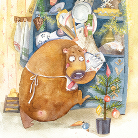 Новогодний салат